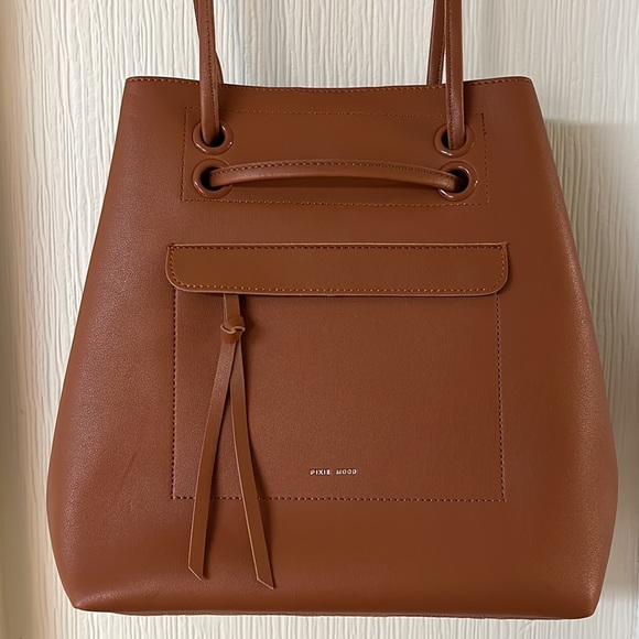 Pixie Mood Tan Vegan Leather Tote - Picture 2 of 7